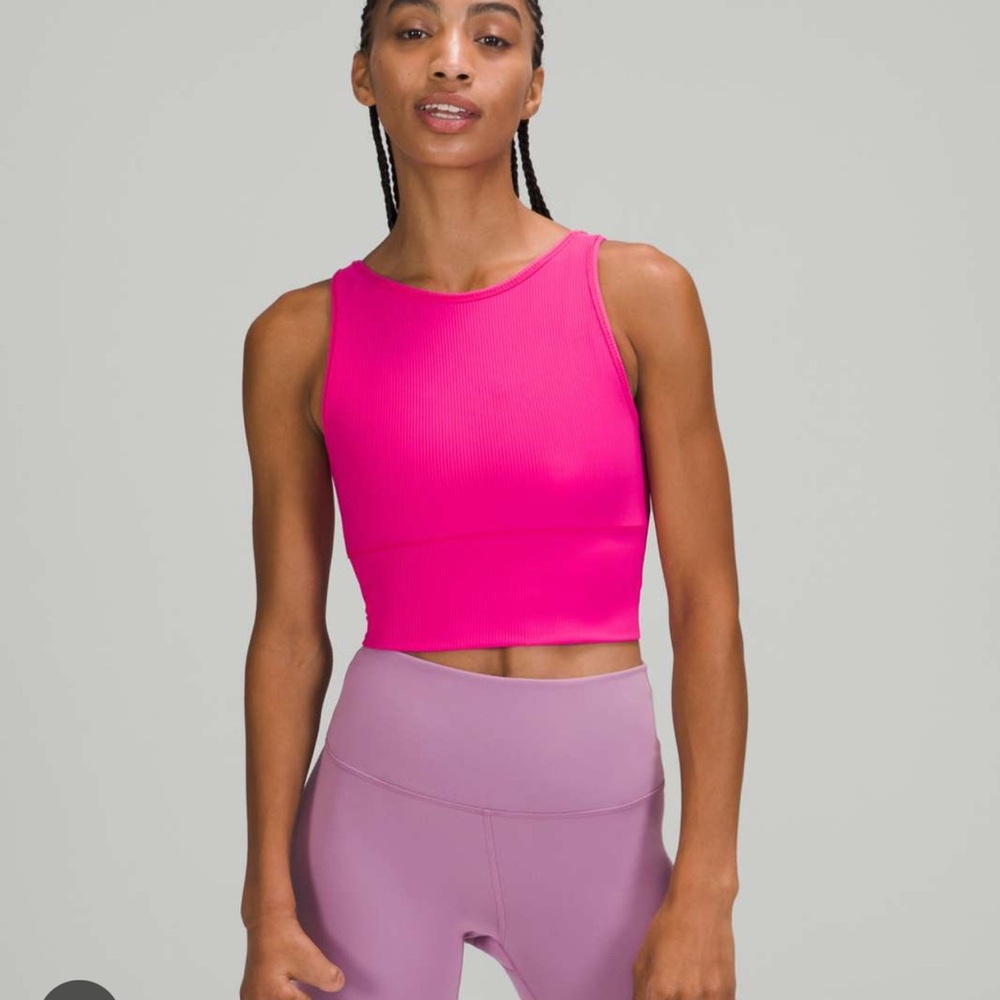 Lululemon Power Pivot Ribbed Tank Top